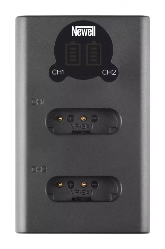 Ładowarka dwukanałowa Newell DL-USB-C do akumulatorów NP-BX1 1