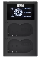 Ładowarka dwukanałowa Newell FDL-USB-C do akumulatorów LP-E6