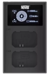 Ładowarka dwukanałowa Newell FDL-USB-C do akumulatorów NP-FW50 1