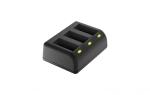 Ładowarka trójkanałowa Newell SDC-USB do akumulatorów AHDBT-901 1