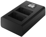Ładowarka dwukanałowa Newell DL-USB-C do akumulatorów EN-EL25