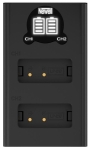 Zestaw ładowarka dwukanałowa Newell DL-USB-C i akumulator LP-E17