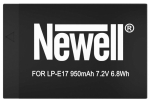 Zestaw ładowarka dwukanałowa Newell DL-USB-C i akumulator LP-E17