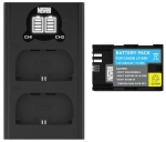 Zestaw ładowarka dwukanałowa Newell DL-USB-C i akumulator LP-E6N