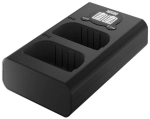 Zestaw ładowarka dwukanałowa Newell DL-USB-C i akumulator LP-E6N