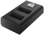 Zestaw ładowarka dwukanałowa Newell DL-USB-C i dwa akumulatory LP-E17