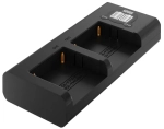 Zestaw ładowarka dwukanałowa Newell DL-USB-C i dwa akumulatory NP-F770