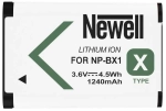 Zestaw ładowarka dwukanałowa Newell DL-USB-C i dwa akumulatory NP-BX1