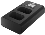 Zestaw ładowarka dwukanałowa Newell DL-USB-C i dwa akumulatory NP-FW50