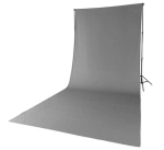 Quadralite Tło tekstylne 2.85 x 6 m szare