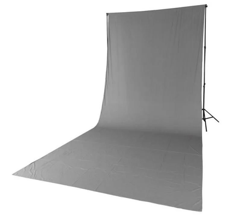 Quadralite Tło tekstylne 2.85 x 6 m szare