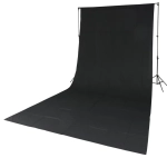 Quadralite Tło tekstylne 2.85 x 6 m czarne