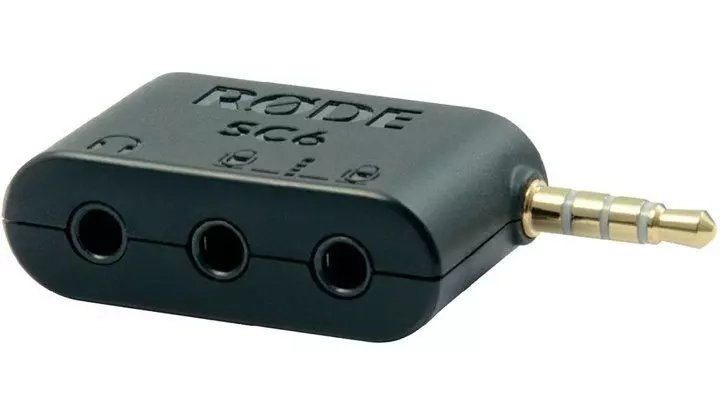 Podwójny adapter TRS/TRRS Rode SC6 1