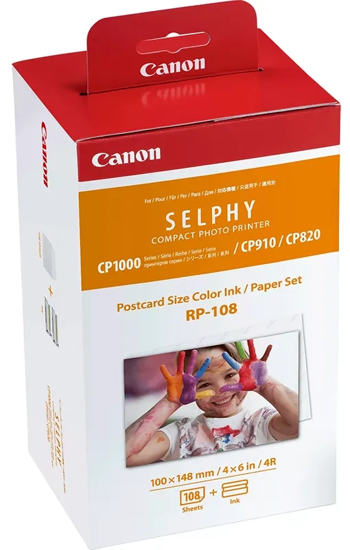Papier fotograficzny Canon RP-108 do drukarek Selphy CP