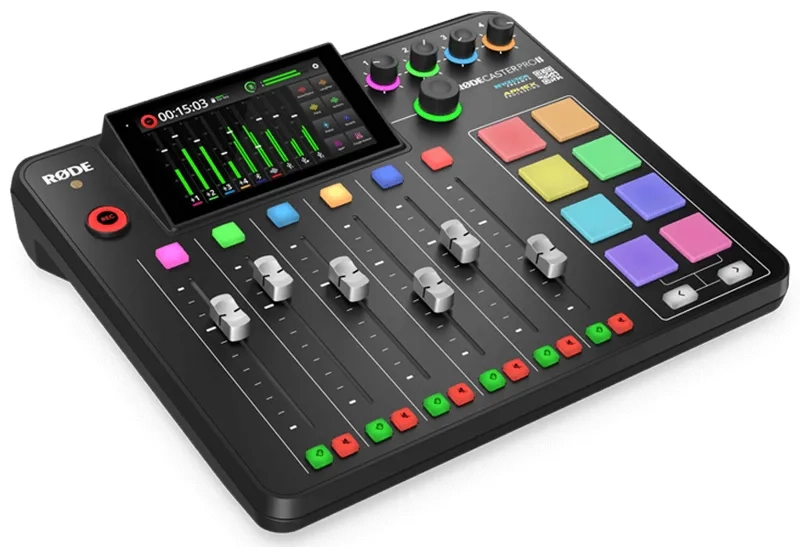 Studio produkcji podcastów Rode RODECaster Pro II