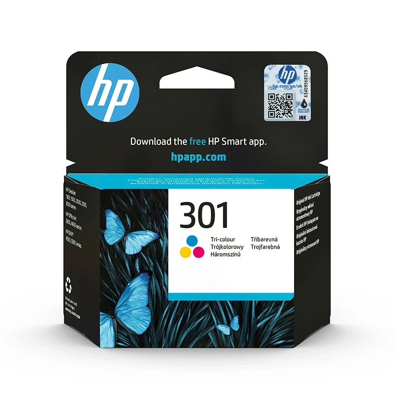 Tusz HP 301 trójkolorowy