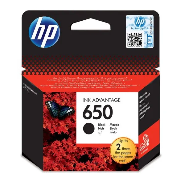 Tusz HP 650 Ink Advantage Black