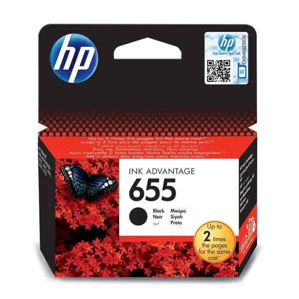 Tusz HP 655 Black (CZ109AE)