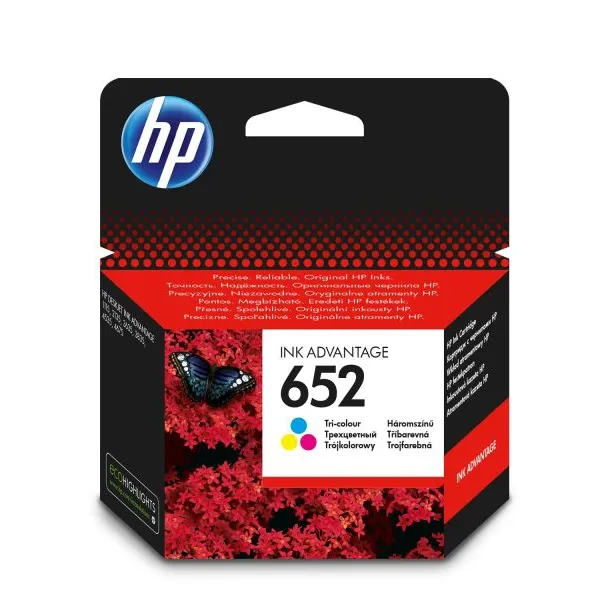 Tusz HP 652 Ink Advantage Tri-color (F6V24AE)