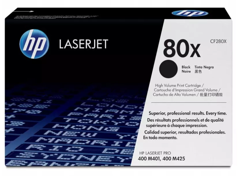 Toner HP 80X Black