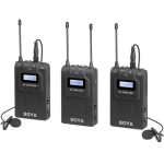 Bezprzewodowy system mikrofonowy Boya BY-WM8 Pro-K2 (RX+TX+TX)