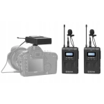 Bezprzewodowy system mikrofonowy Boya BY-WM8 Pro-K2 (RX+TX+TX)