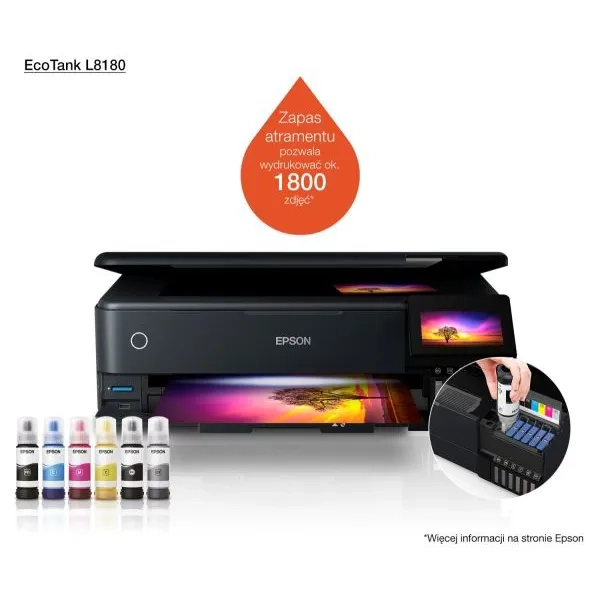 Urządzenie wielofunkcyjne Epson EcoTank L8180