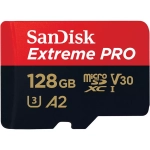 Karta pamięci SanDisk Extreme Pro microSDXC 128GB 200/90 MB/s A2 C10 V30 UHS-I U3 1