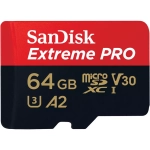 Karta pamięci Extreme Pro microSDXC 64GB 200/90 MB/s A2 C10 V30 UHS-I U3