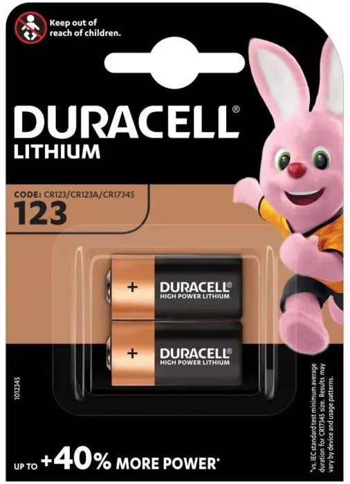 Bateria Duracell Foto 123 Lithium M3 B2 1