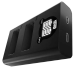 Ładowarka dwukanałowa Newell DL-USB-C do akumulatorów LP-E17
