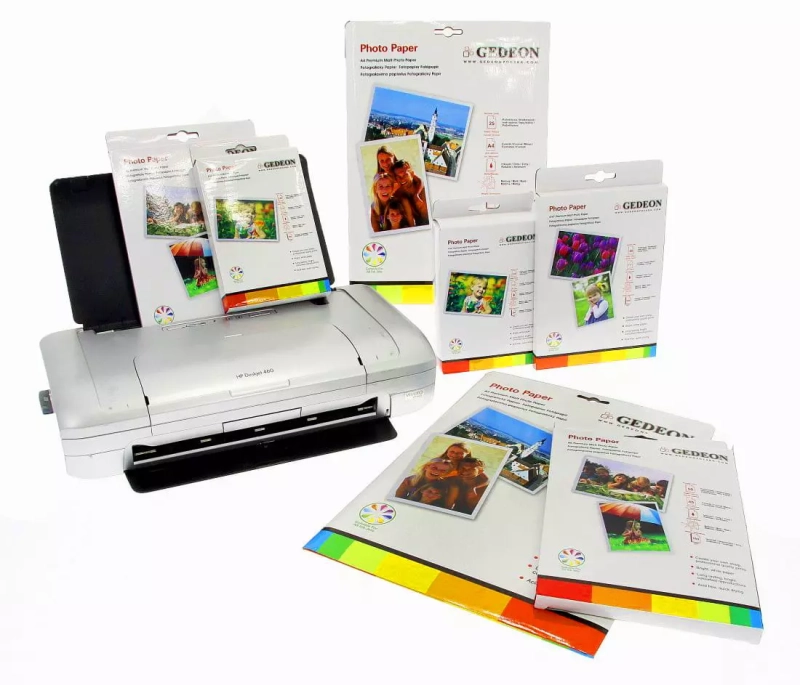 Papier fotograficzny matowy 13 x 18 cm, 260G, 100K