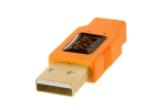 Tether Tools Przewód TetherPro USB / Mini-B 5-Pin 4.6 m Pomarańczowy 5