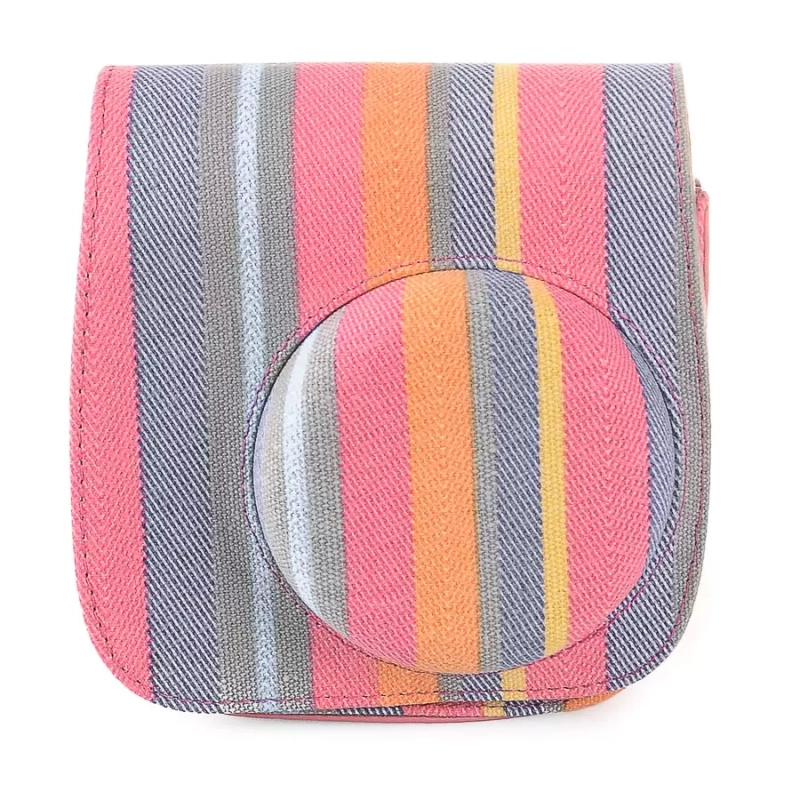 Pokrowiec 4Mobee na FujiFilm Instax Mini 9, 11 Fiber Rainbow 1
