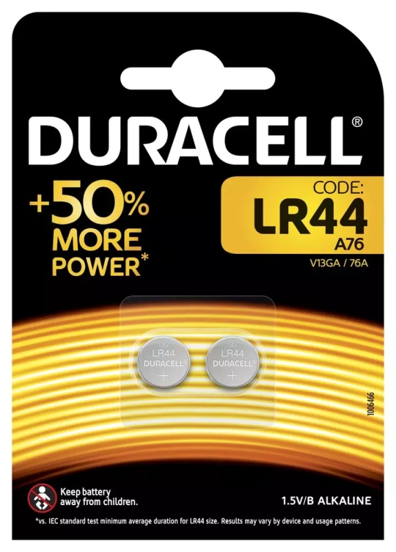 Bateria Duracell alkaliczna LR44 B2