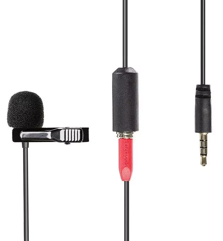 Mikrofon krawatowy Saramonic SR-LMX1+ ze złączem mini Jack