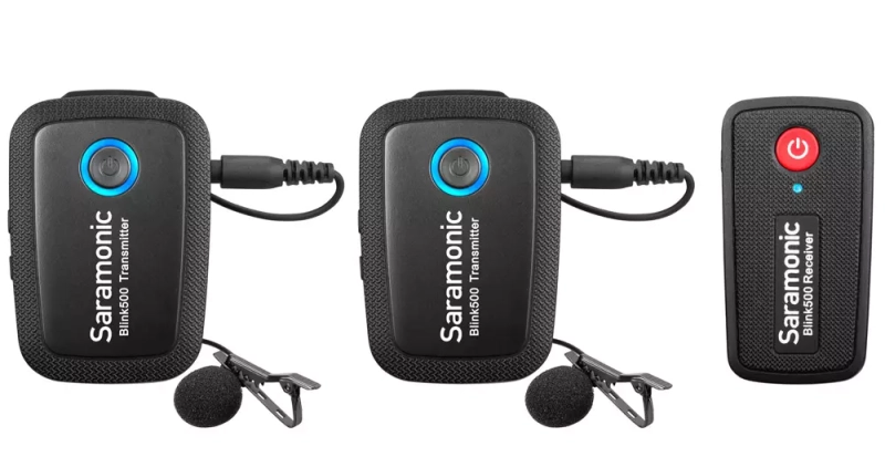 Bezprzewodowy zestaw audio Saramonic Blink500 B2 RX + TX + TX 1