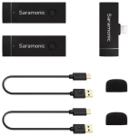 Zestaw do bezprzewodowej transmisji dźwięku Saramonic Blink Go-D2 (RXD + TX + TX) 3