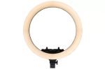 Lampa pierścieniowa LED RGB 18 " 4Mobee + statyw 3