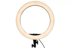 Lampa pierścieniowa LED RGB 14" 4Mobee + statyw 3