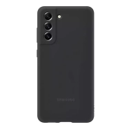 Etui Samsung Silicone Cover Galaxy S21 Fe czarne