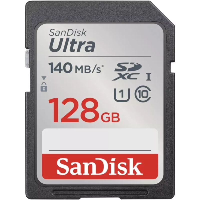 Karta pamięci Sandisk Ultra SDXC 128GB 140MB/s UHS-I Class 10 1