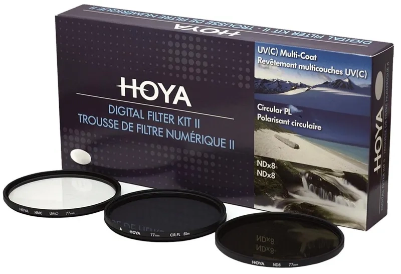 Zestaw 3 filtrów Hoya Digital Filter Kit II 62 mm