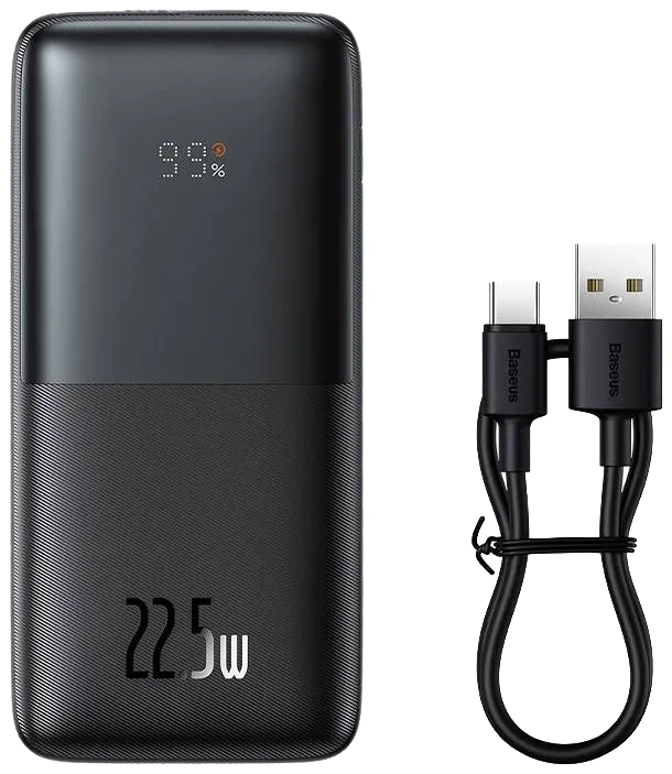 Powerbank 10 000 mAh Baseus Bipow Pro 22.5 W czarny