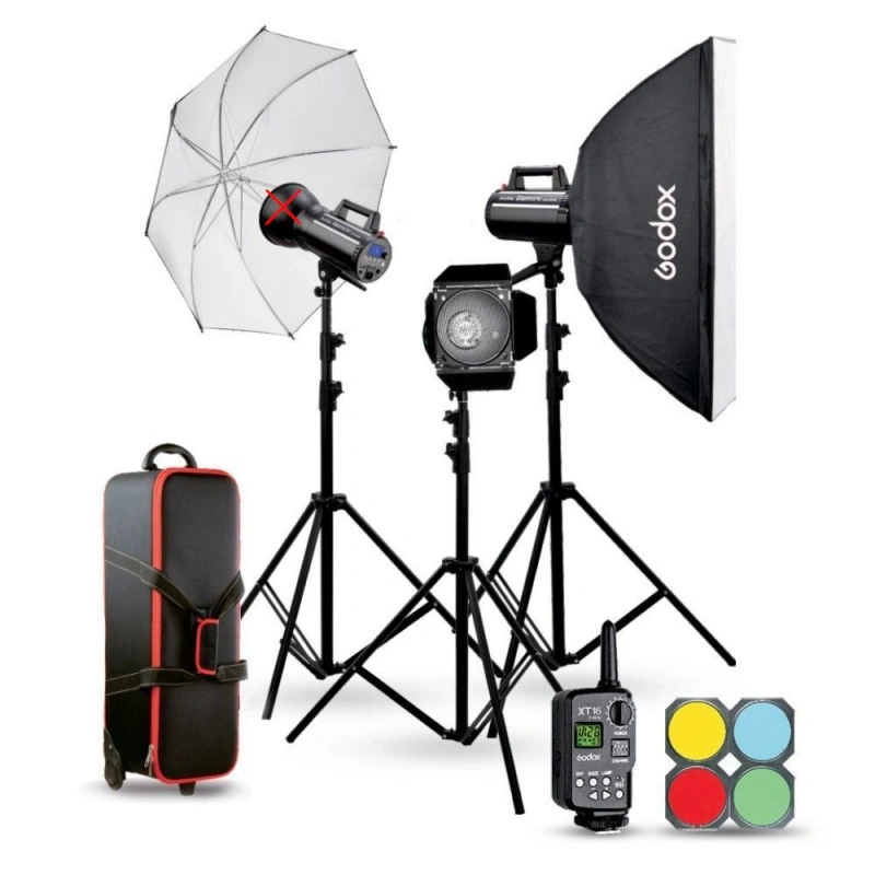 Zestaw do studia Godox GSII 2xGS200II GS400II