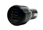 Ładowarka samochodowa do telefonu 2x USB 4Mobee 4.2 A czarna
