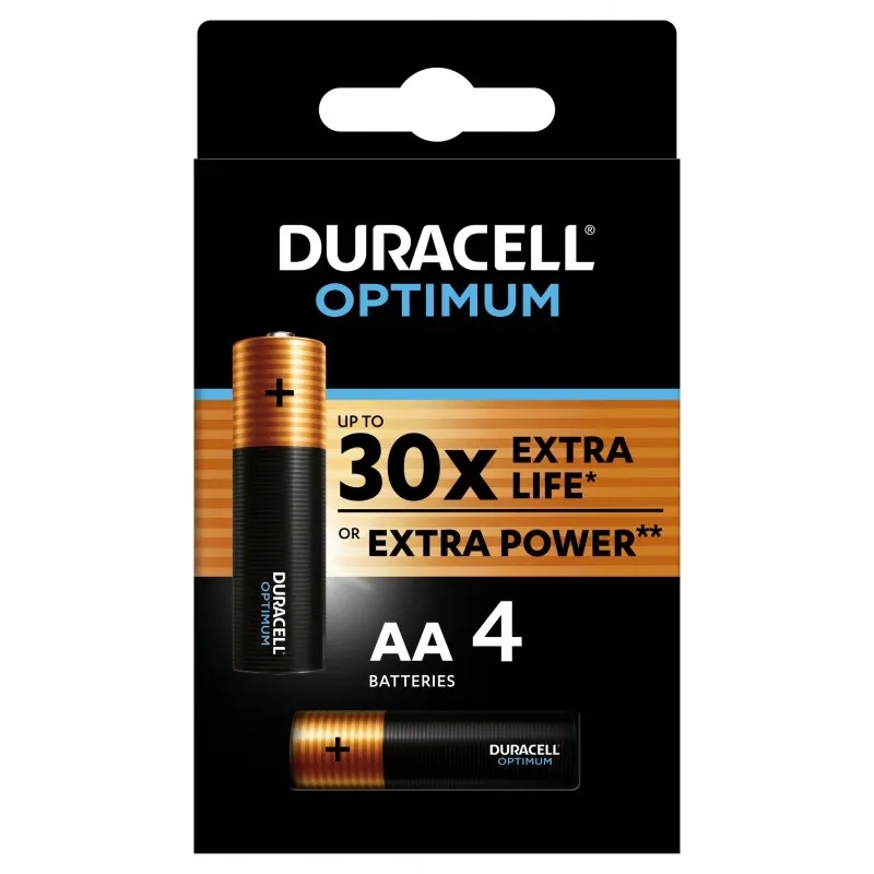 Baterie Duracell Optimum AA LR6 4 szt.