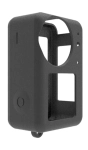Etui silikonowe Puluz z osłoną na obiektyw do DJI Osmo Action 3, 4 czarne