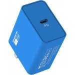 Ładowarka sieciowa do telefonu 20W Power Delivery Somostel niebieska + kabel USB-C