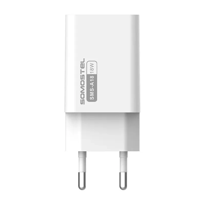 Ładowarka sieciowa Somostel SMS-A18 kabel TYP-C 18W QC3.0 Fast Charger Kit